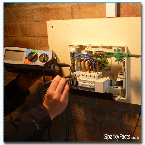 External Earth Fault Loop Test Step 2